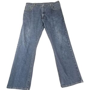 Levis 517 Bootcut Jeans Mens 36x30 Blue Denim Light Wash Levi Strauss Classic